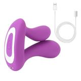 Female Double Penetration Masturbator / Remote Control Sex Toys / Women's G-Spot Vibrator - EVE's SECRETS