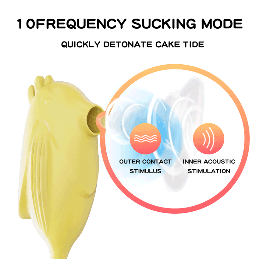 Female Egg Vibrator / Clitoral Suction Sex Toy With Funktion G-Spot Stimulation - EVE's SECRETS