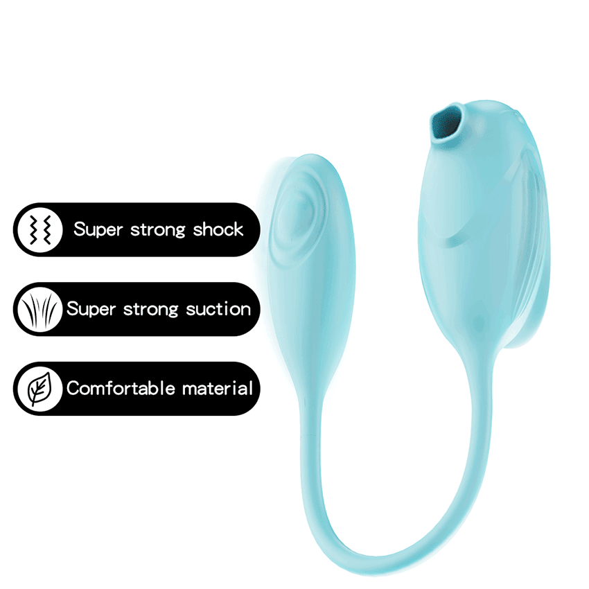 Female Egg Vibrator / Clitoral Suction Sex Toy With Funktion G-Spot Stimulation - EVE's SECRETS