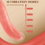 Female G-Spot Vibrator / Tongue Design Sex Toys For Masturbation / Women's Clitoral Massager - EVE's SECRETS