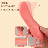 Female G-Spot Vibrator / Tongue Design Sex Toys For Masturbation / Women's Clitoral Massager - EVE's SECRETS