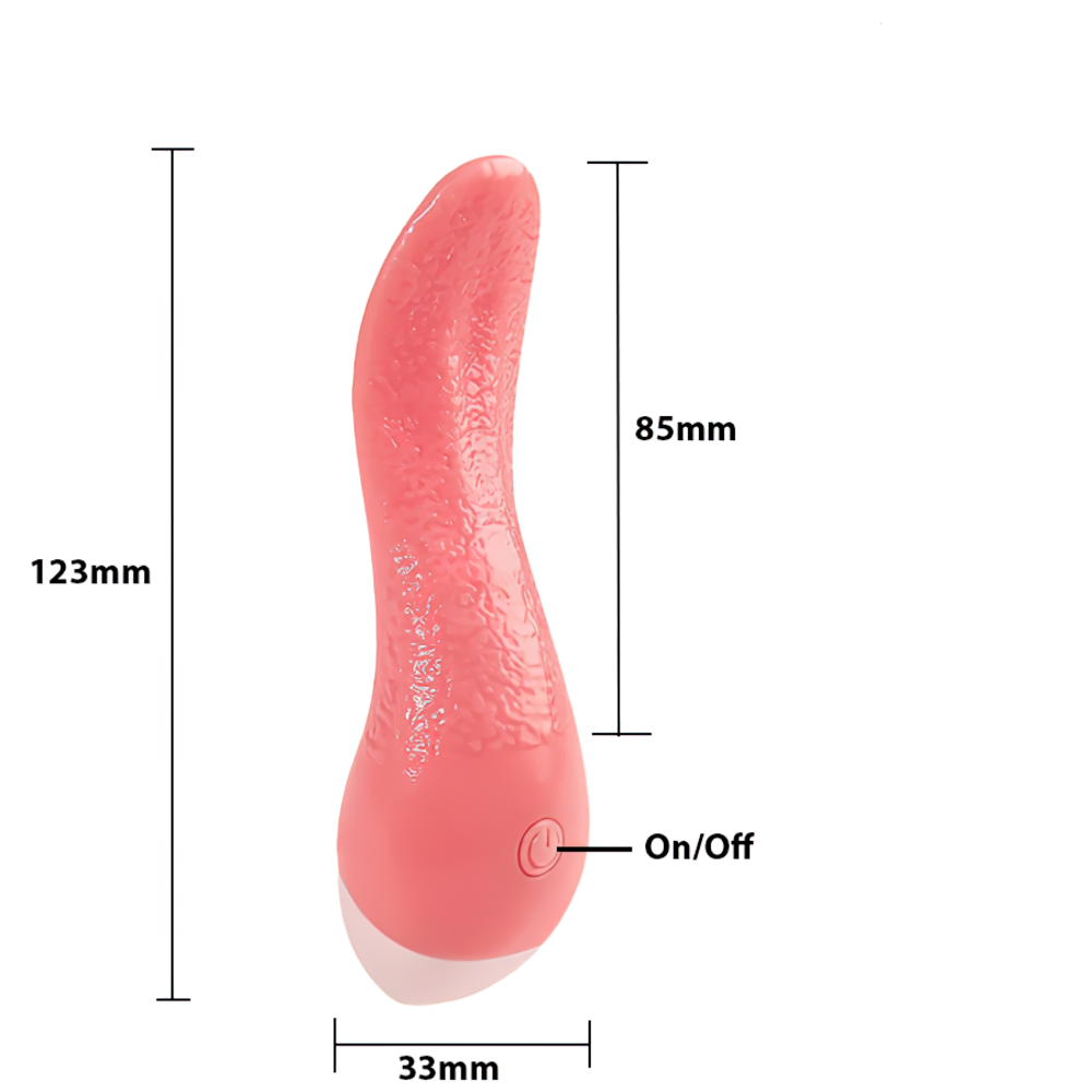Female G-Spot Vibrator / Tongue Design Sex Toys For Masturbation / Women's Clitoral Massager - EVE's SECRETS