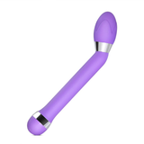 Vibromasseur point G avec tête coudée / Stimulateur clitoridien étanche / Sextoys féminins