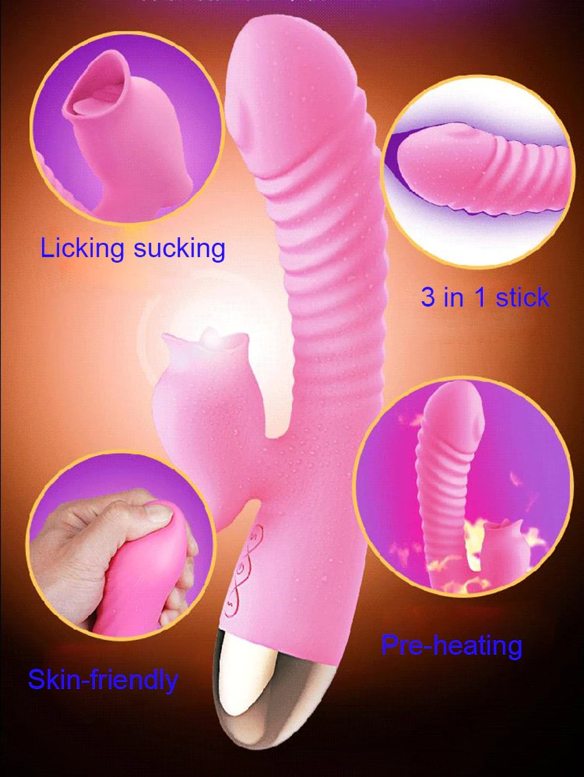 Female Rabbit Vibrators With Clitoral Suction Funktion / Women's G-Spot Stimulator - EVE's SECRETS