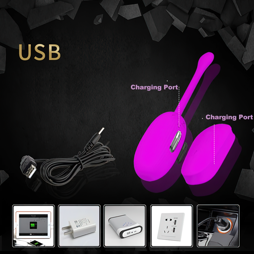 Female Remote Control Masturbator / Sex Toys For Clitoral Stimulations / Women's Egg Vibrator - EVE's SECRETS