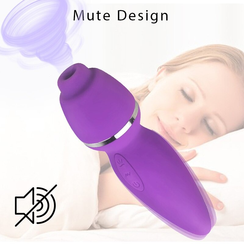 Female Sex Toy Clitoris Sucker / Adult Silicone Vibrator Stimulator - EVE's SECRETS