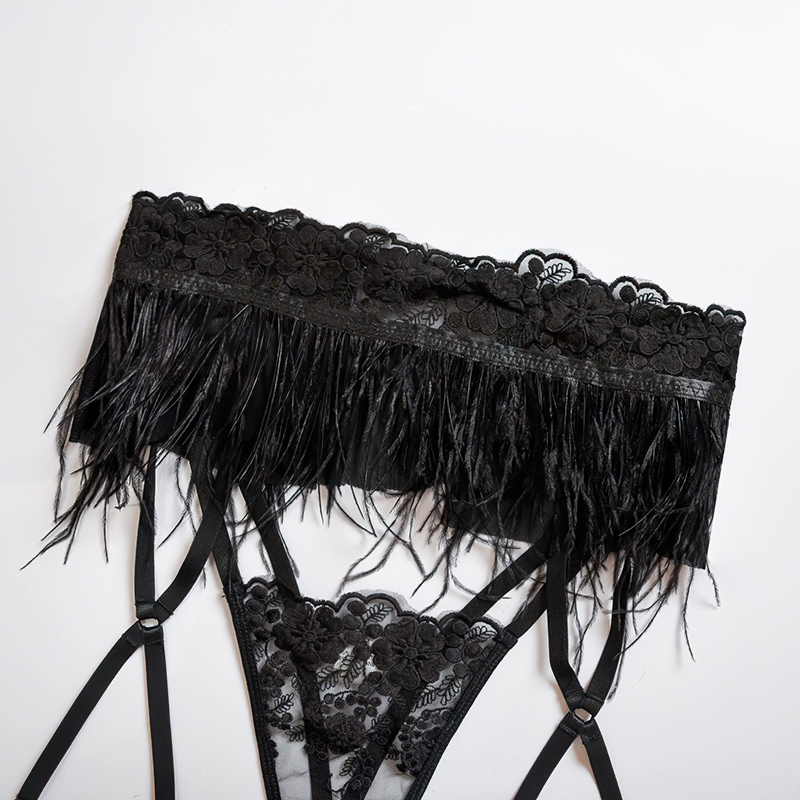 Female Sexy 3 Pieces Lingerie Underwear / Women's Sensual Push Up Lingerie Apparel - EVE's SECRETS