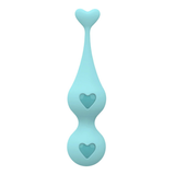Female Silicone Kegel Balls / Elastic Women's Vagina Trainer With Hearts / G-Spot Massager - EVE's SECRETS