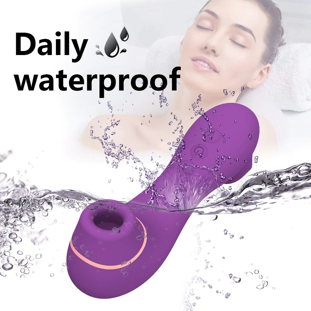 Female Sucking Vibrator / Female Masturbator Nipple Licking / Clitoris Stimulator with Tongue - EVE's SECRETS
