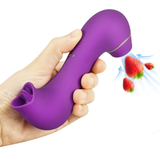 Female Sucking Vibrator / Female Masturbator Nipple Licking / Clitoris Stimulator with Tongue - EVE's SECRETS