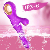 Female Telescopic Silicone Vibrator / Adult G Spot Massager with Heating / Sex Toys for Women - EVE's SECRETS