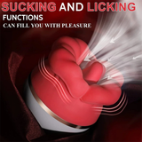 Female Tongue Vibrator / Women's Clitoral Suction Masturbator / Realistic Adult Sex Toys - EVE's SECRETS