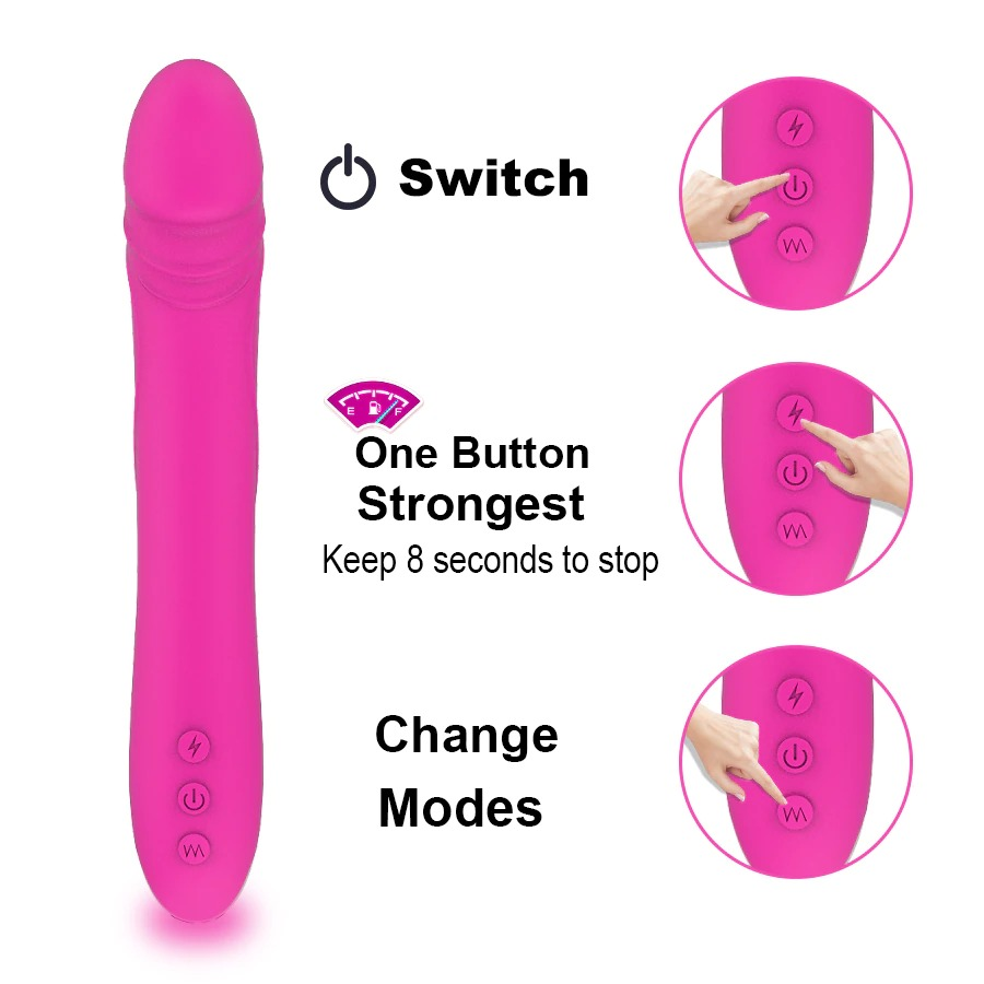 Female Vagina Clitoris Stimulator / Adult Sex Dildo Vibrator Masturbator - EVE's SECRETS