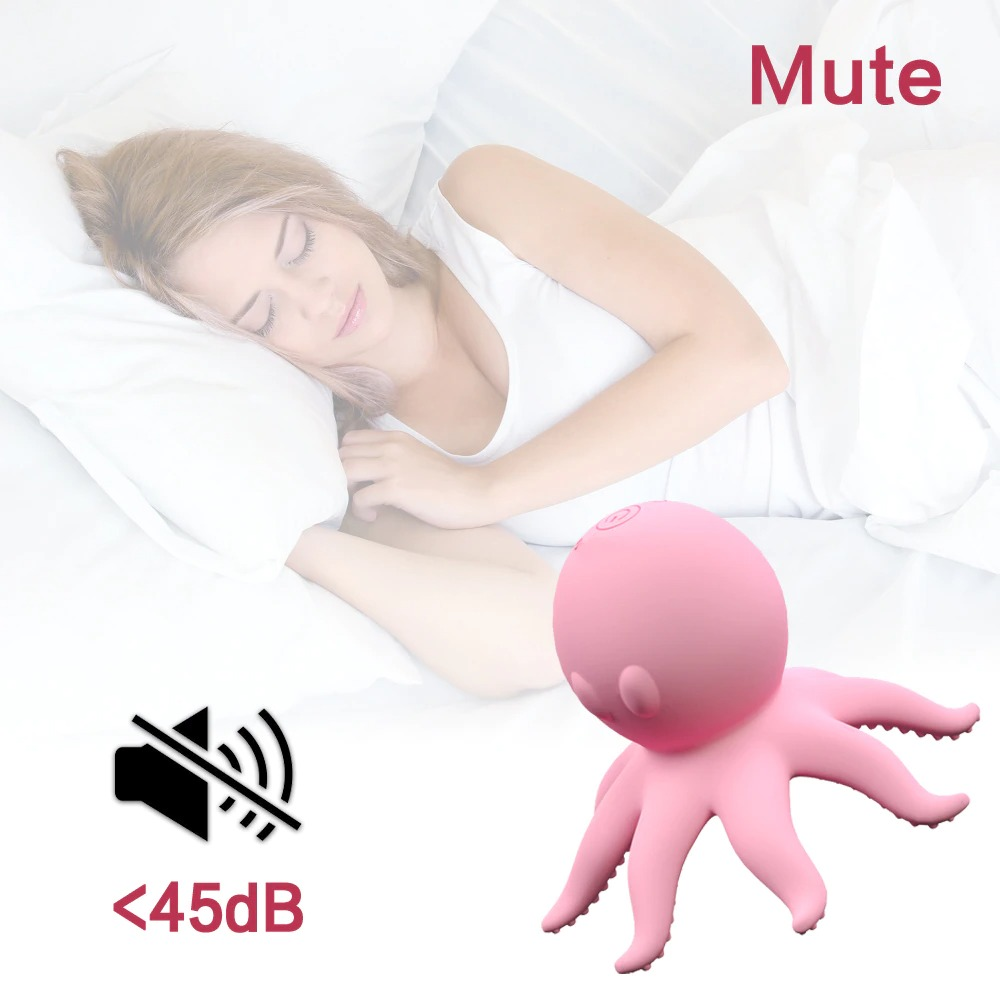 Female Vibrator Rotating for Nipple & Clit Stimulation / Octopus-shaped Sex Toy For Women - EVE's SECRETS