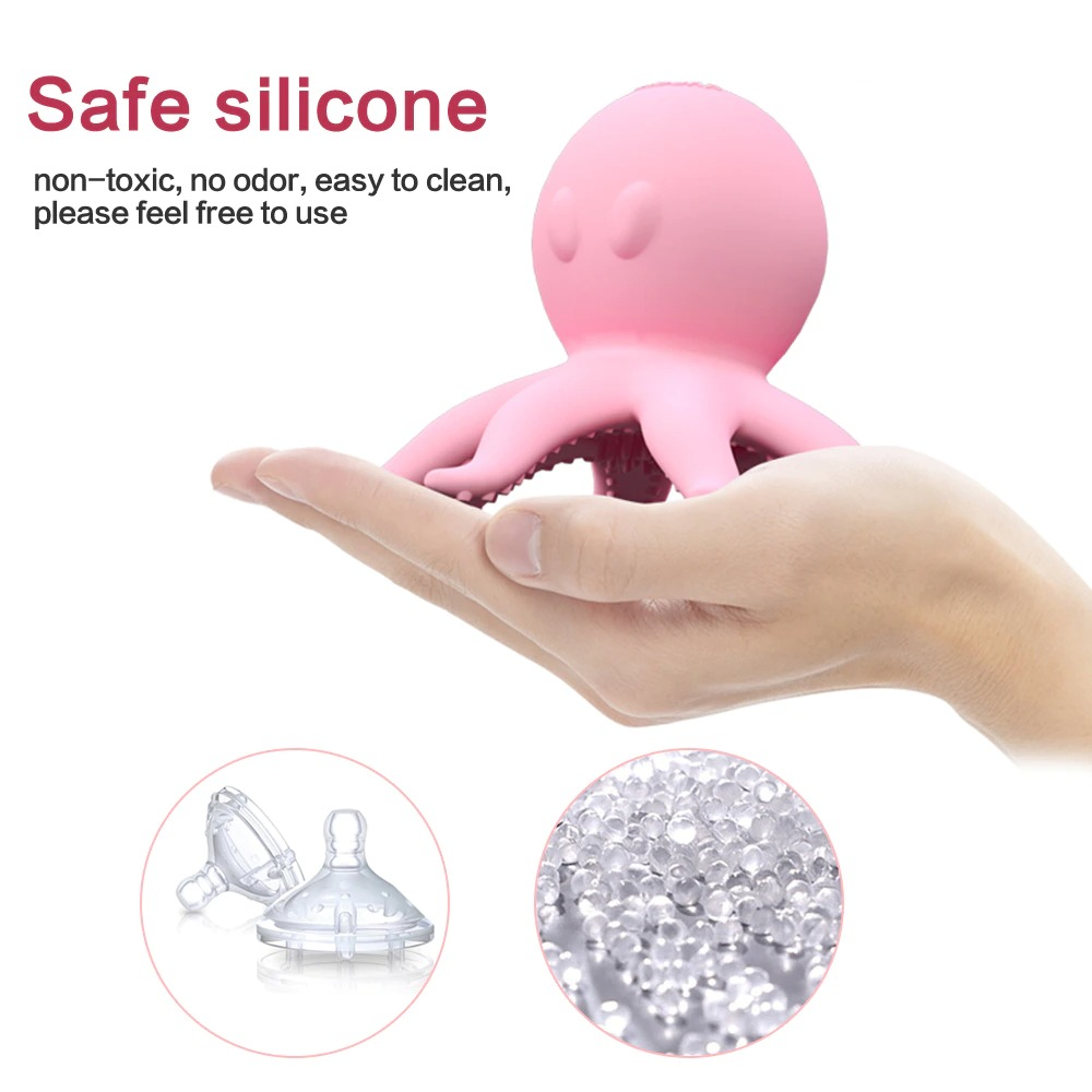 Female Vibrator Rotating for Nipple & Clit Stimulation / Octopus-shaped Sex Toy For Women - EVE's SECRETS
