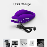 Female Wireless Remote Vibrator / Two Motors Sex Toy For Clitoral And G-Spot Stimulation - EVE's SECRETS