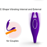 Female Wireless Remote Vibrator / Two Motors Sex Toy For Clitoral And G-Spot Stimulation - EVE's SECRETS
