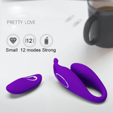 Female Wireless Remote Vibrator / Two Motors Sex Toy For Clitoral And G-Spot Stimulation - EVE's SECRETS