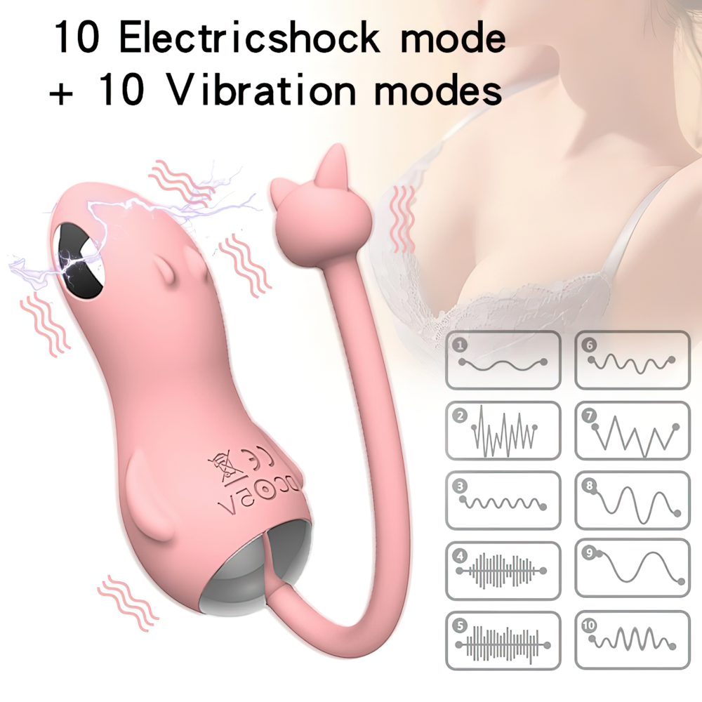 Female Wireless Remote Vibrator / Women's G-Spot Massager / Elektrick Shock Masturbator - EVE's SECRETS