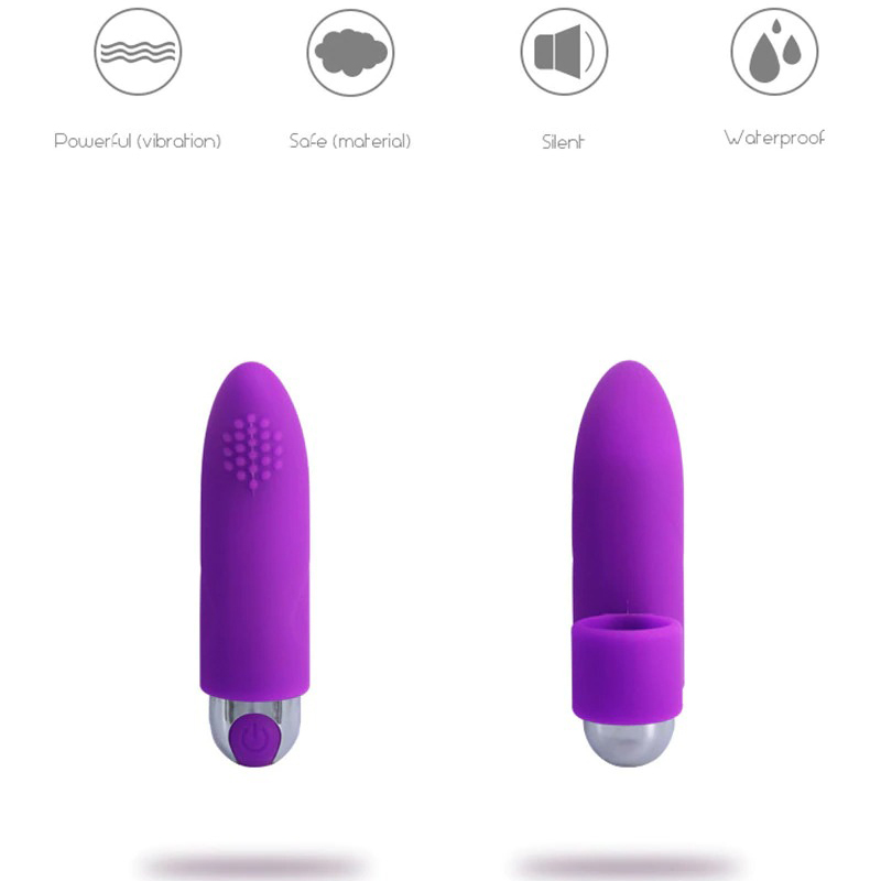 Finger Vibrator for Women / Adult Mini Clitoris Stimulator / Bullet Sex Toy - EVE's SECRETS