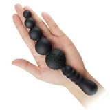 Flexible Anal Beads in Black Color / Sex Toy for Men and Women - EVE's SECRETS