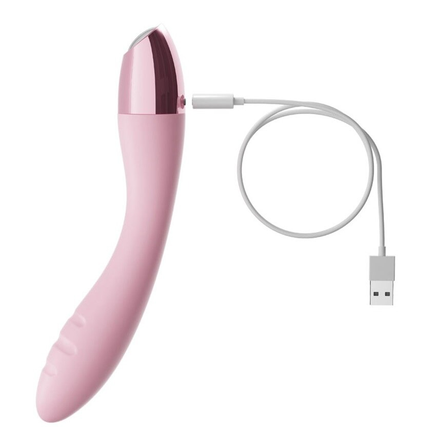 Flexible Women's G-spot Vibrator / Aesthetic Clitoral Massager With Flower / Female Sex Toys - EVE's SECRETS