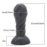 Flirting Anal Plugs / Suction Cup Dildo For Men And Women / Unisex Sex Toys - EVE's SECRETS