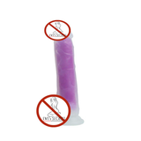 Fluorescent Realistic Dildo / Glowing Dick for Women / Huge Silicone Flexible Penis - EVE's SECRETS