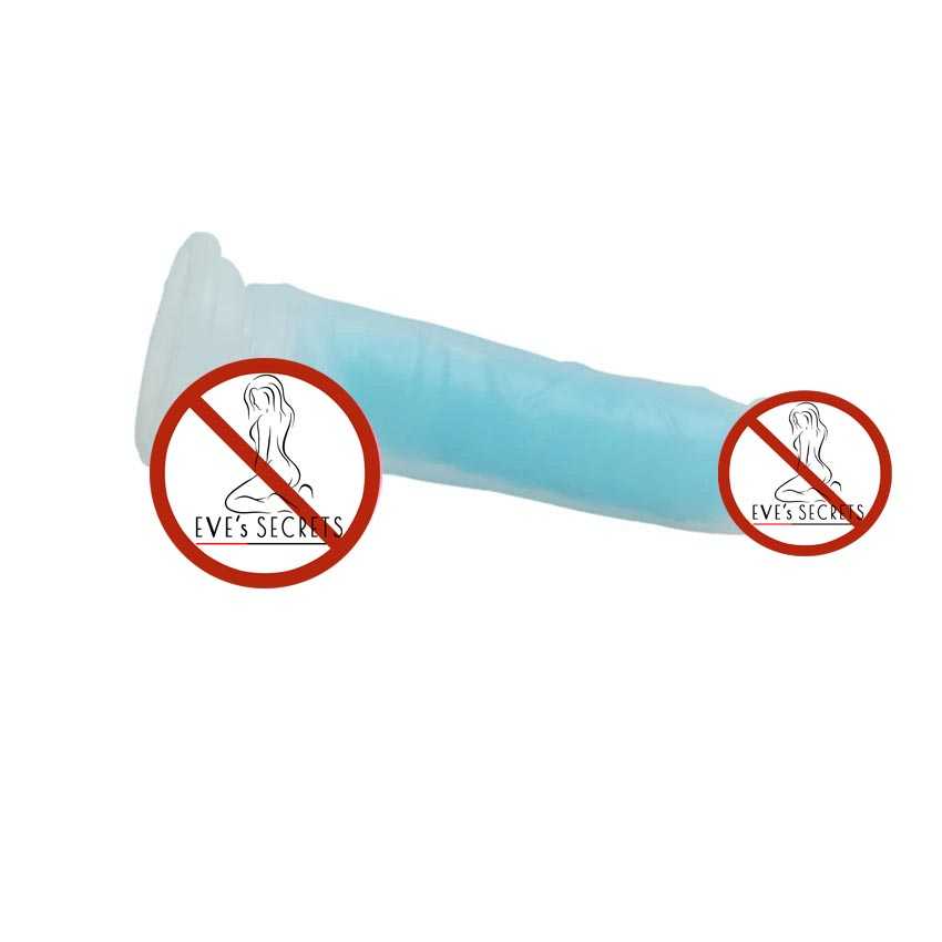 Fluorescent Realistic Dildo / Glowing Dick for Women / Huge Silicone Flexible Penis - EVE's SECRETS