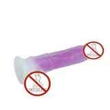 Fluorescent Realistic Dildo / Glowing Dick for Women / Huge Silicone Flexible Penis - EVE's SECRETS