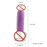 Fluorescent Realistic Dildo / Glowing Dick for Women / Huge Silicone Flexible Penis - EVE's SECRETS