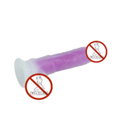 Fluorescent Realistic Dildo / Glowing Dick for Women / Huge Silicone Flexible Penis - EVE's SECRETS