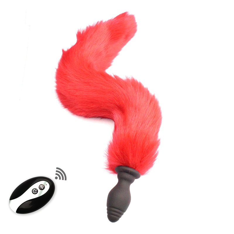 Fox Tail Anal Vibrator For Women / Erotic Female Butt Plug Vibrator / Sex Toys For Ladies - EVE's SECRETS