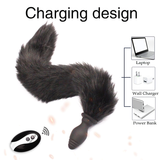 Fox Tail Anal Vibrator For Women / Erotic Female Butt Plug Vibrator / Sex Toys For Ladies - EVE's SECRETS