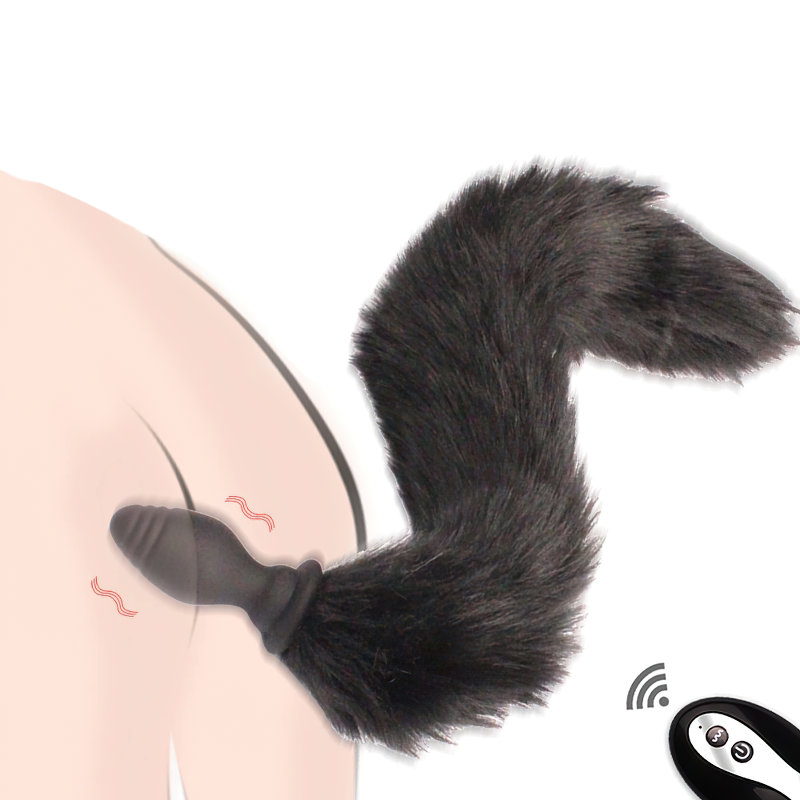 Fox Tail Anal Vibrator For Women / Erotic Female Butt Plug Vibrator / Sex Toys For Ladies - EVE's SECRETS