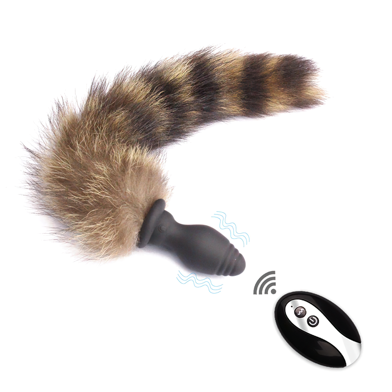 Fox Tail Anal Vibrator For Women / Erotic Female Butt Plug Vibrator / Sex Toys For Ladies - EVE's SECRETS