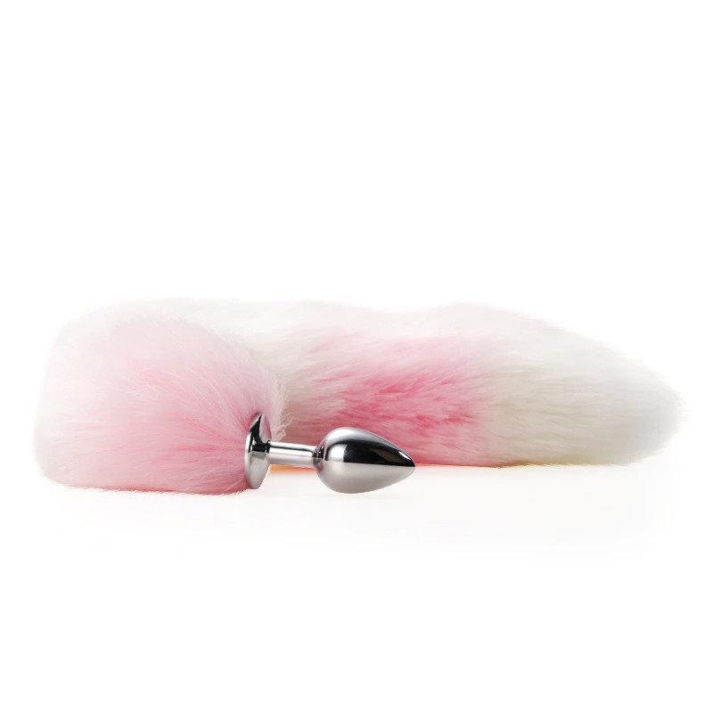 Fox Tail Stainless Smooth Steel Butt Plug / Women Sex Toy Anal Plug for Adult - EVE's SECRETS