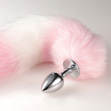 Fox Tail Stainless Smooth Steel Butt Plug / Women Sex Toy Anal Plug for Adult - EVE's SECRETS