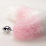 Fox Tail Stainless Smooth Steel Butt Plug / Women Sex Toy Anal Plug for Adult - EVE's SECRETS
