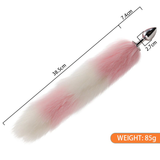 Fox Tail Stainless Smooth Steel Butt Plug / Women Sex Toy Anal Plug for Adult - EVE's SECRETS