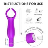 G-Spot Dildo Vibrator for Men and Women / Adult Vagina Stimulation Massager - EVE's SECRETS
