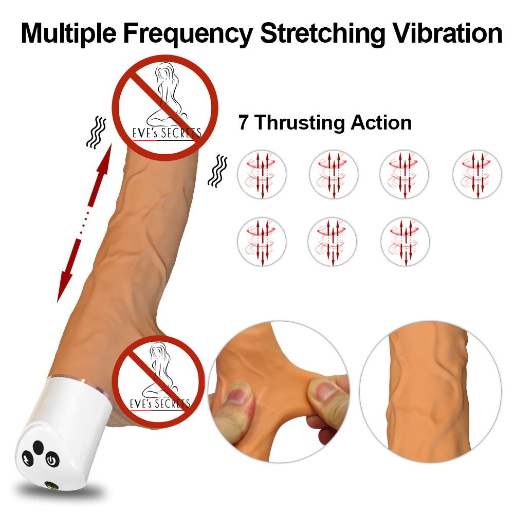 G-Spot Dildo Vibrator with Suction / Adult Hand-Free Sex Toy / Anal Vibrator for Women - EVE's SECRETS