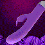 G-Spot Rabbit Powerful Vibrator / Double Penetration Vibrating Dildo Vagina Masturbation - EVE's SECRETS