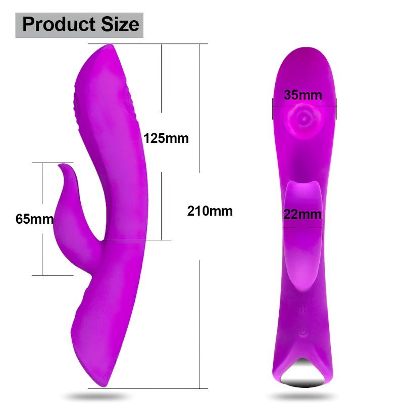 G-Spot Rabbit Vibrator For Women / Clitoris Stimulator Vibrating Dildo / Female Sex Toys - EVE's SECRETS