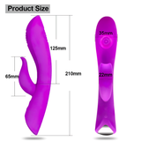 G-Spot Rabbit Vibrator For Women / Clitoris Stimulator Vibrating Dildo / Female Sex Toys - EVE's SECRETS