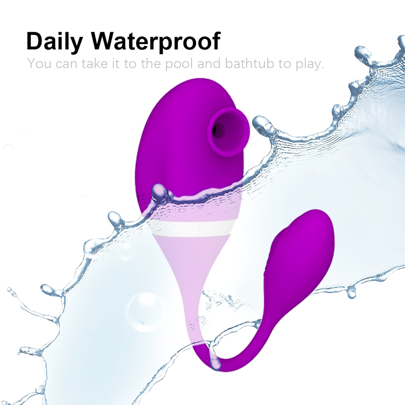 G-Spot Sucking Vibrator For Women / Adult Vaginal Female Masturbator / Vibrating Love Egg - EVE's SECRETS