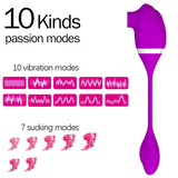 G-Spot Sucking Vibrator For Women / Adult Vaginal Female Masturbator / Vibrating Love Egg - EVE's SECRETS