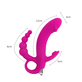 G-Spot Women's Vibrators With Clitoral Stimulation Funktion / Double Penetration Masturbator - EVE's SECRETS