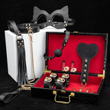 Genuine Leather BDSM Kit / Fetish Bondage 8-Piece Set for Erotic Games - EVE's SECRETS