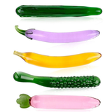 Glass Anal Plug Fruits and Vegs Masturbation Sex Toys / G-Spot Prostate Massager of Erotic Toys - EVE's SECRETS